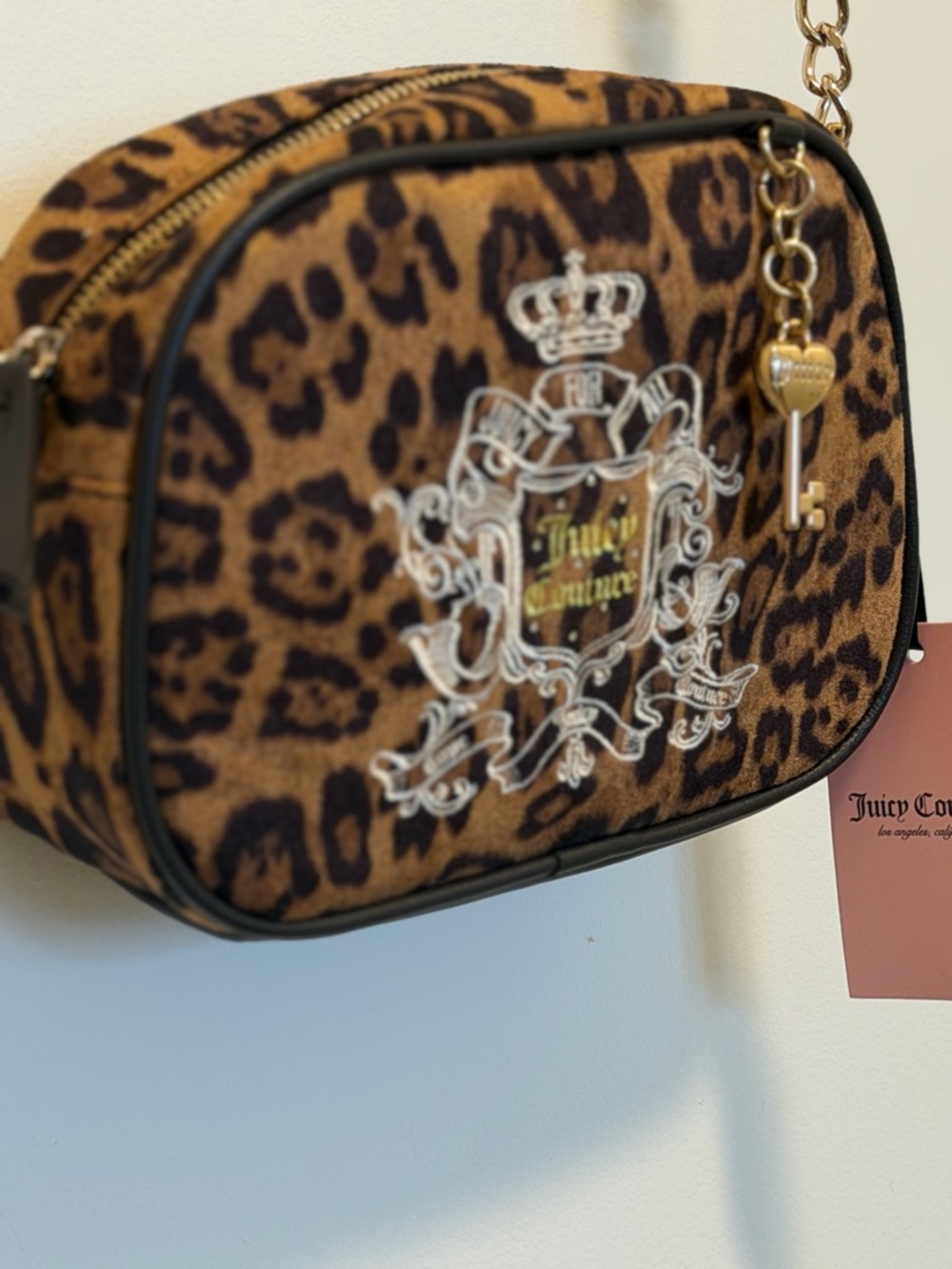 Juicy Couture leopard print bag NEW VIRAL